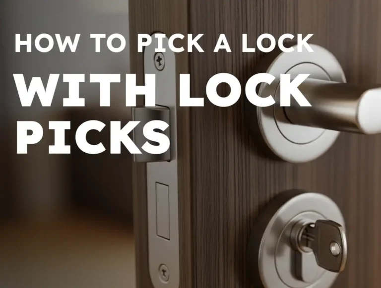 How to Pick a Lock With Lock Picks: Step-by-Step Guide
