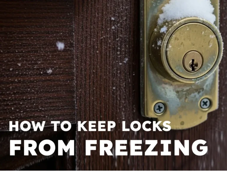 How To Keep Locks From Freezing: Expert Tips and Tricks