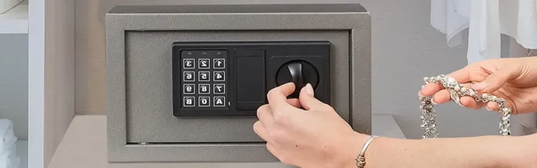 What are the override keys in the safe