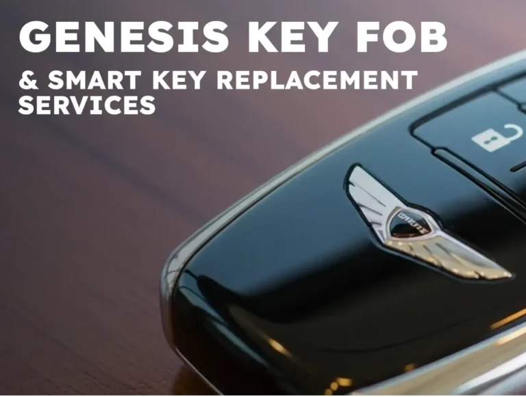 Genesis Key Fob & Smart Key Replacement Services