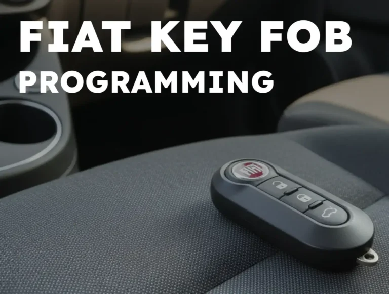 Fiat Key Fob Programming: Trusted Mobile Locksmith