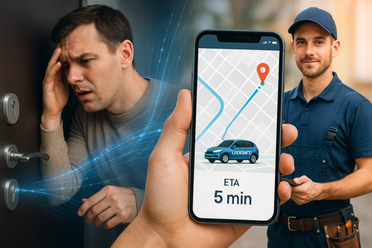 How an Emergency Locksmith Reaches You in 15 Minutes