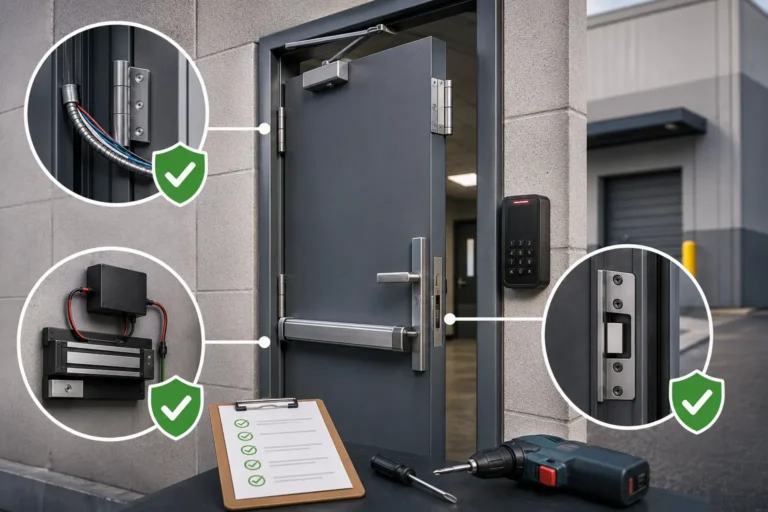 How To Prevent Commercial Door Installation Flaws