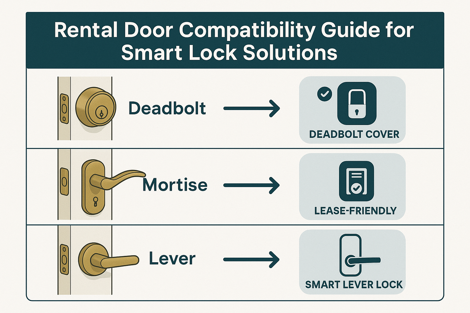 Our easy-to-follow installation and removal roadmap simplifies the renter’s smart lock journey, providing confidence to commit and ease purchase anxiety.