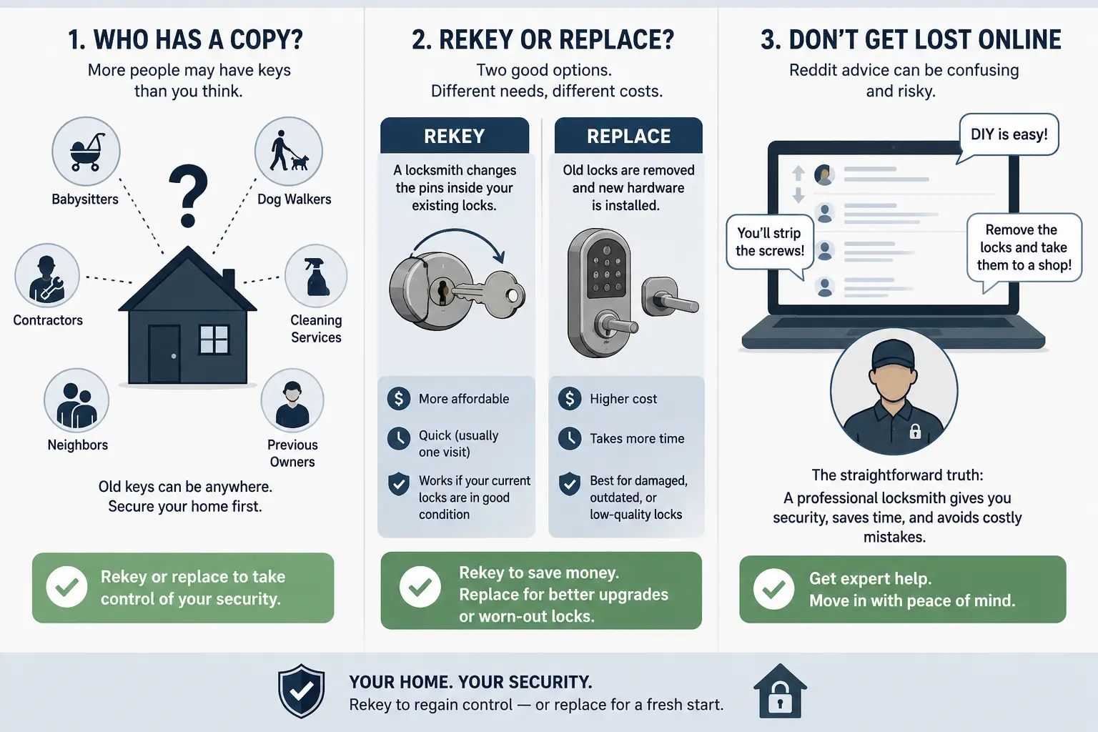 Who may have the key copy
