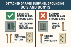 Garage utility sink drainage options