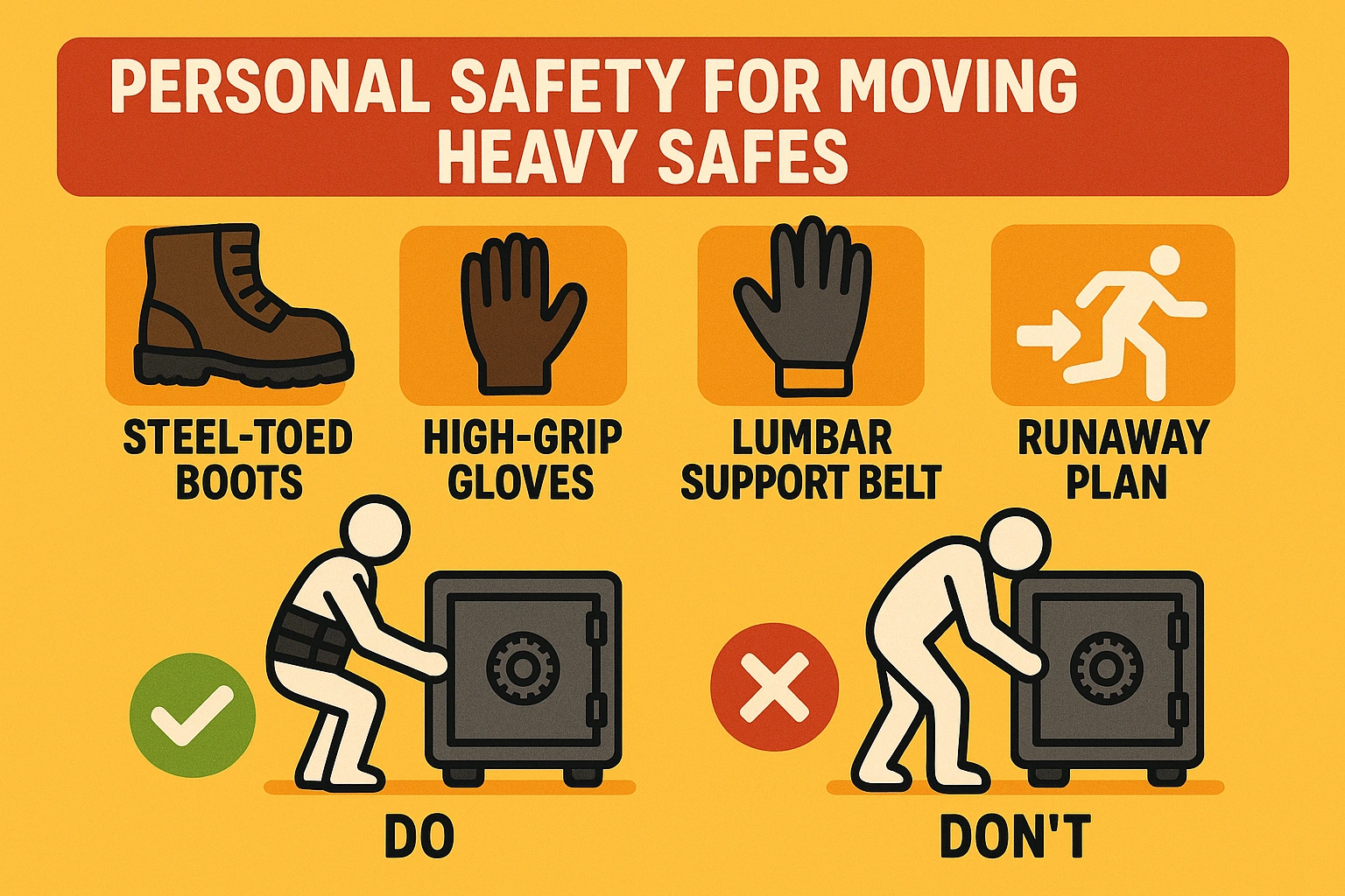 Safety Protocol Checklist For Moving Safes