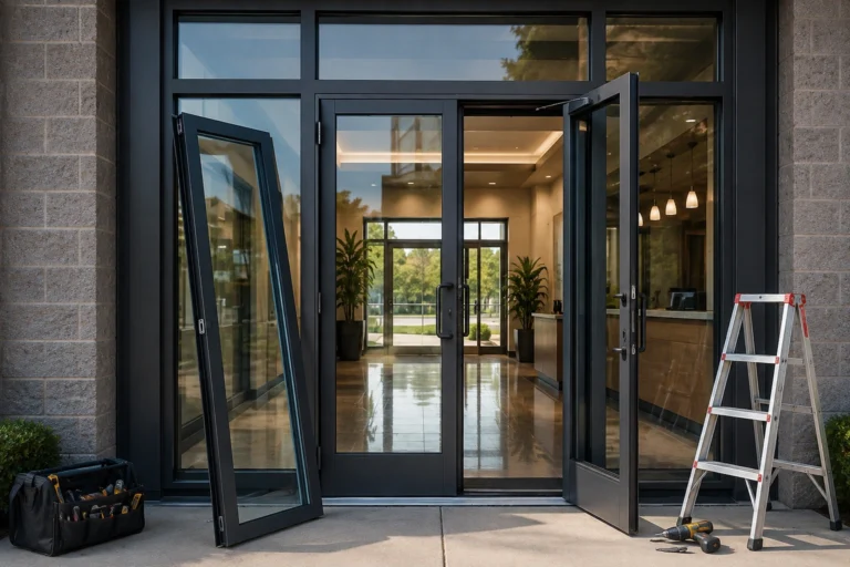 Aluminium Storefront Door Replacement: Complete Commercial Guide