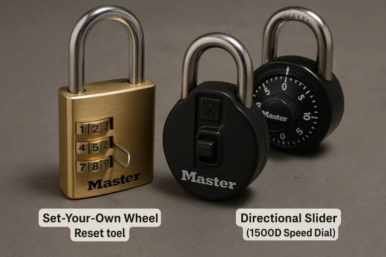 Demystifying Master Lock Combination Types and Reset Mechanisms