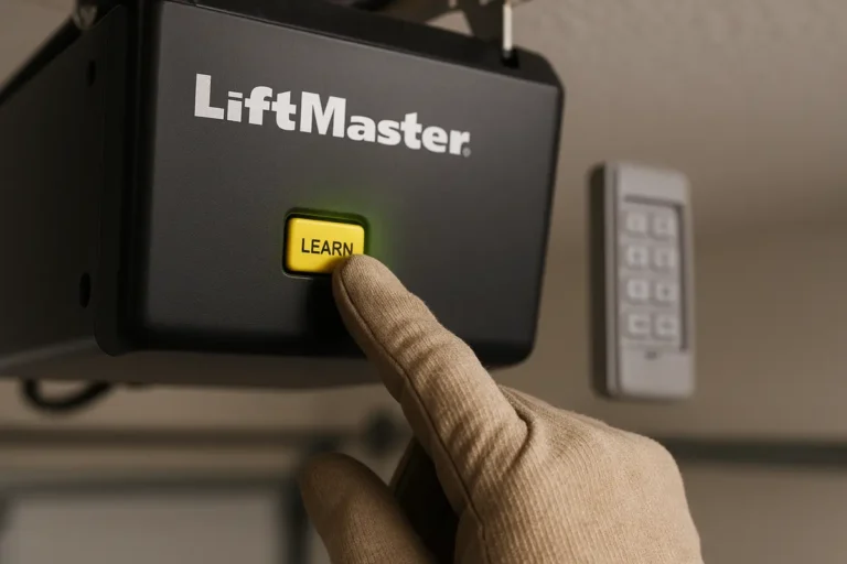 How to Program a LiftMaster Keypad Without the Master Code: The Safe-Reset Guide