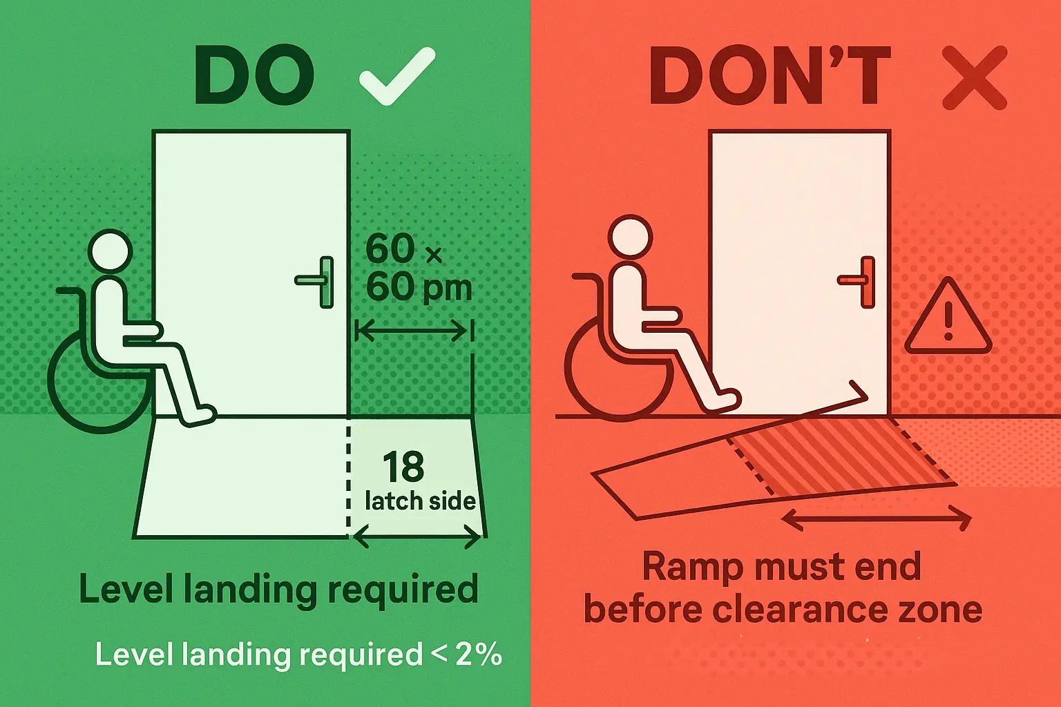 This stepwise guide demystifies how to measure and reconcile door threshold heights against ADA standards, showing when beveling is required and illustrating practical retrofit options for accessible entrances.