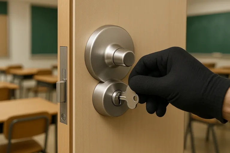 Classroom Intruder Locks: How Lockdown Locksets Work