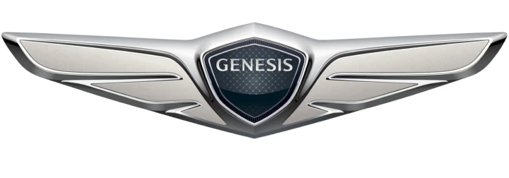 Genesis winged brand emblem