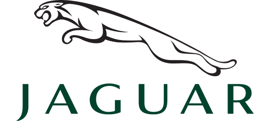 Jaguar leaping cat emblem