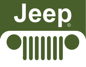 Jeep vehicle green brand logo
