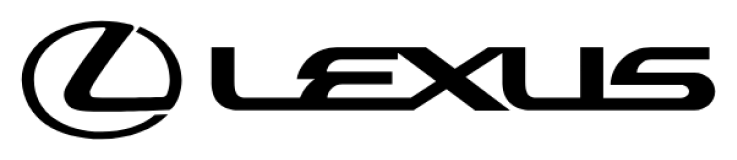 Lexus black brand symbol