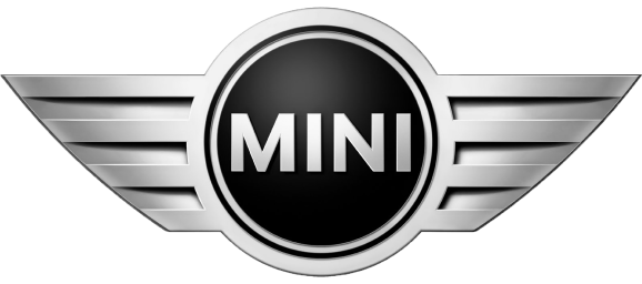 Mini winged automotive emblem