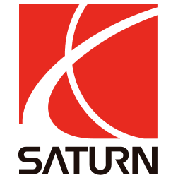Saturn red brand logo
